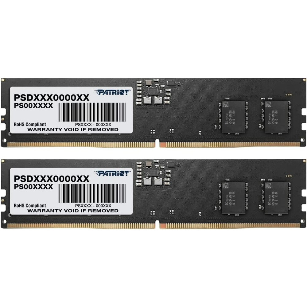 Operatīvā atmiņa 16Gb DDR5 4800MHz Patriot Signature (PSD516G4800K) (2x8Gb KIT)