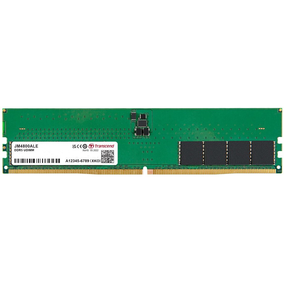Operatīvā atmiņa 16Gb DDR5 4800MHz Transcend (JM4800ALE-16G)