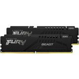 Operatīvā atmiņa 16Gb DDR5 5200MHz Kingston Fury Beast (KF552C40BBK2-16) (2x8Gb KIT)