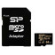 Atmiņas kartes 64Gb MicroSD Silicon Power Golden Superior + SD adapter (SP064GBSTXDV3V1GSP)