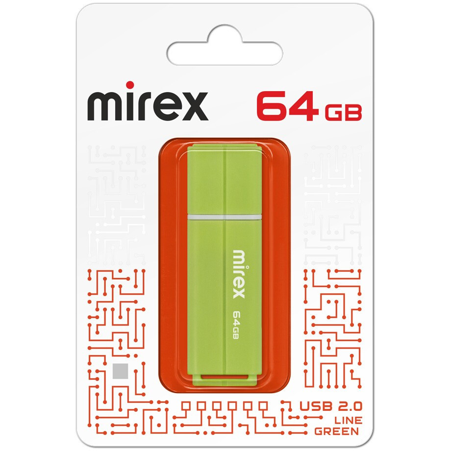 Clé USB 64Gb Mirex Line Green - 13600-FMULGN64 - photo 5