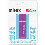 USB zibatmiņa 64Gb Mirex Line Violet (13600-FMULVT64)
