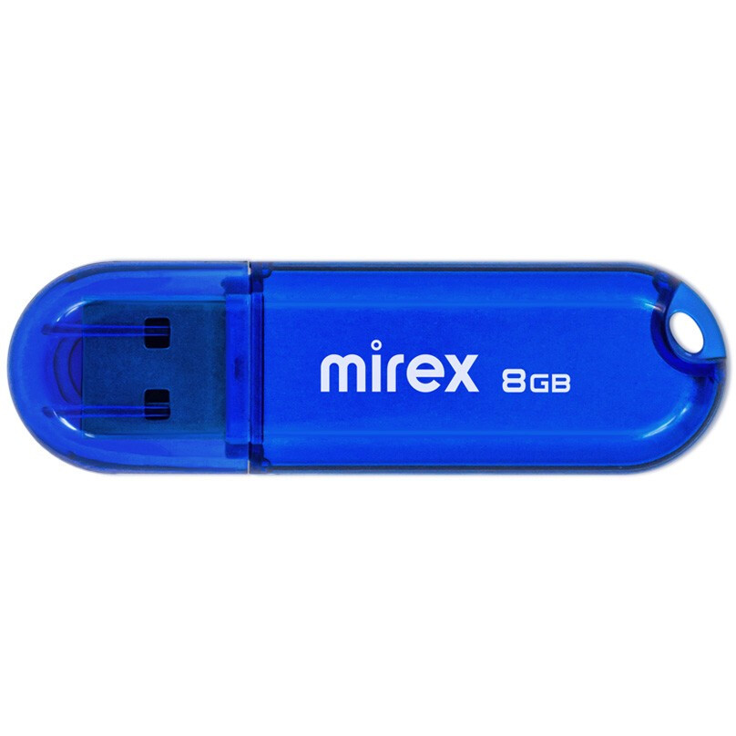 USB zibatmiņa 8Gb Mirex Candy Blue - 13600-FMUCBU08 - foto 4