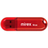 USB zibatmiņa 8Gb Mirex Candy Red (13600-FMUCAR08)