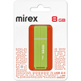 USB zibatmiņa 8Gb Mirex Line Green (13600-FMULGN08)