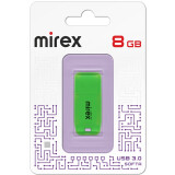 USB zibatmiņa 8Gb Mirex Softa Green (13600-FM3SGN08)