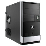 Datoru korpuss InWin EMR-002 500W Black/Silver (6177375)
