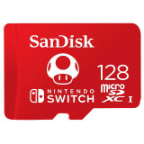 Atmiņas kartes 128Gb MicroSD SanDisk Nintendo Switch (SDSQXAO-128G-GN3ZN)