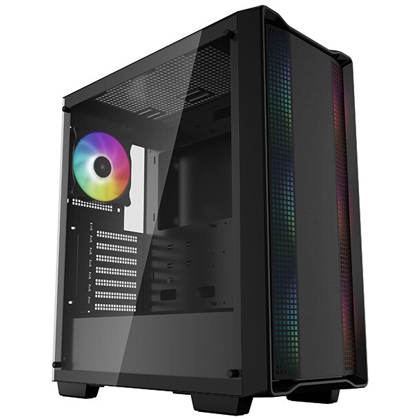 Datoru korpuss DeepCool CC 560 ARGB Black - CC560 ARGB