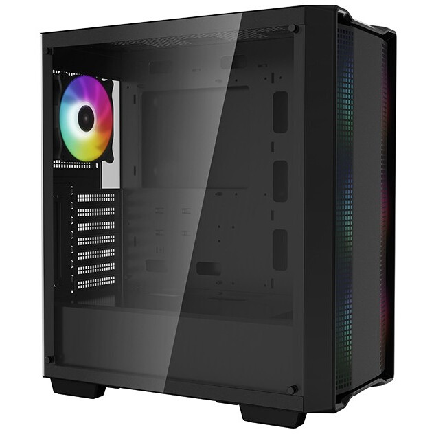 Datoru korpuss DeepCool CC 560 ARGB Black - CC560 ARGB - foto 5