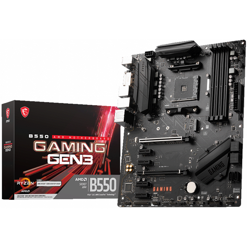 Pamatplate MSI B550 GAMING GEN3 - foto 5