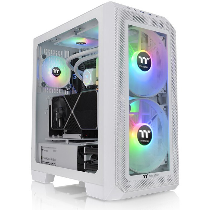 Datoru korpuss Thermaltake View 300 MX White (CA-1P6-00M6WN-00) - foto 2