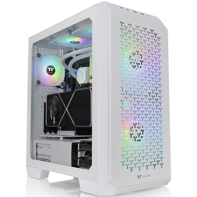 Datoru korpuss Thermaltake View 300 MX White (CA-1P6-00M6WN-00) - foto 5