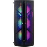 Datoru korpuss 1STPLAYER FIREBASE X4 Black (X4-BK-4F1)