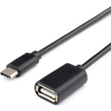 Connexion en paire USB A (F) - USB Type-C, 0.1m, ATCOM AT4716