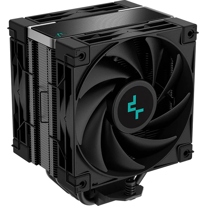 Procesoru dzesētājs DeepCool AK400 ZERO DARK PLUS (R-AK400-BKNNMD-G-1) - foto 2