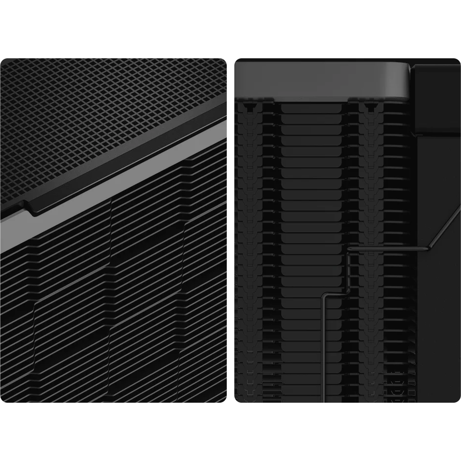 Procesoru dzesētājs DeepCool AK400 ZERO DARK PLUS (R-AK400-BKNNMD-G-1) - foto 4