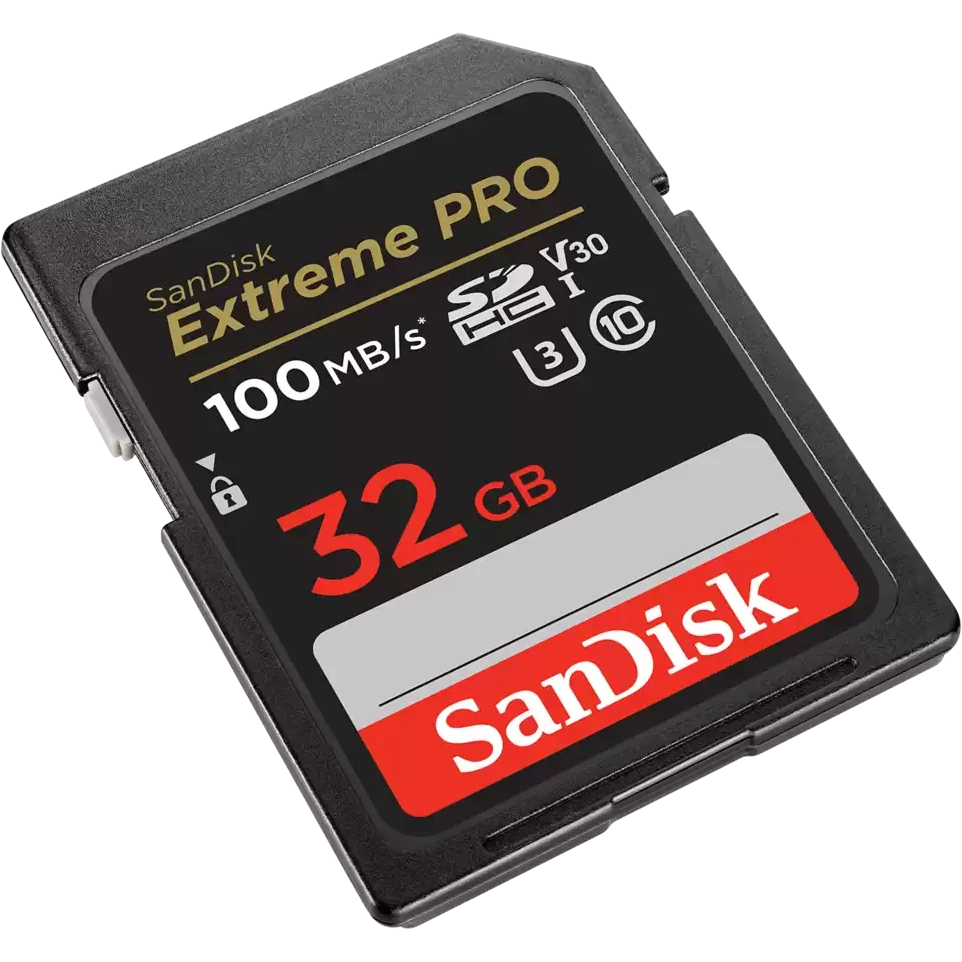 Atmiņas kartes 32Gb SD SanDisk Extreme Pro (SDSDXXO-032G-GN4IN) - foto 2