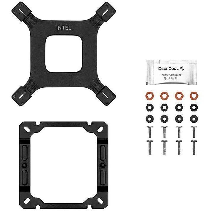 Procesoru dzesētaji DeepCool AG400 BK ARGB (R-AG400-BKANMC-G-2) - foto 9