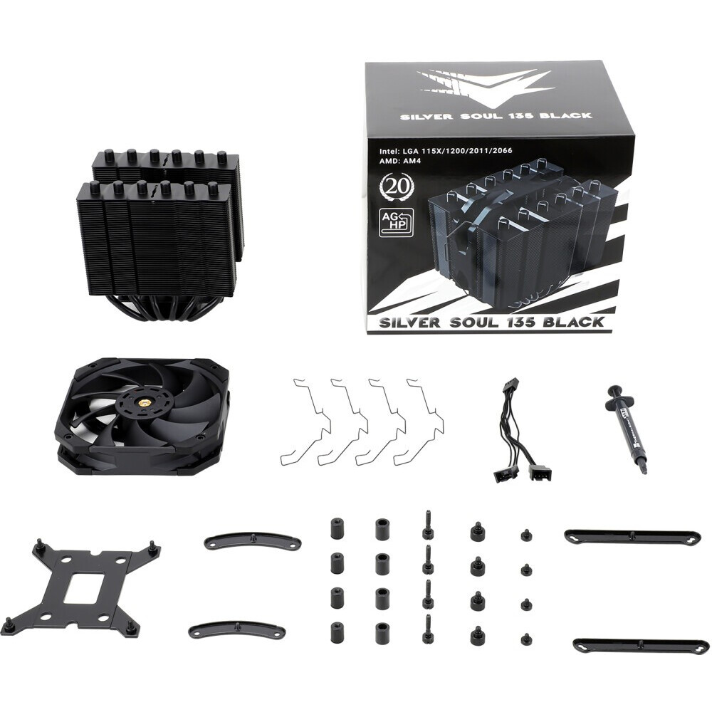 cooler Thermalright Silver Soul 135 Black - SILVER-SOUL-135-BL - foto 9