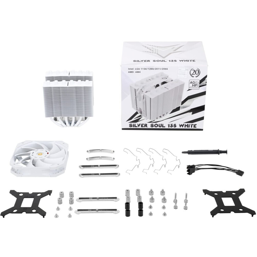 cooler Thermalright Silver Soul 135 White - SILVER-SOUL-135-WH - foto 6