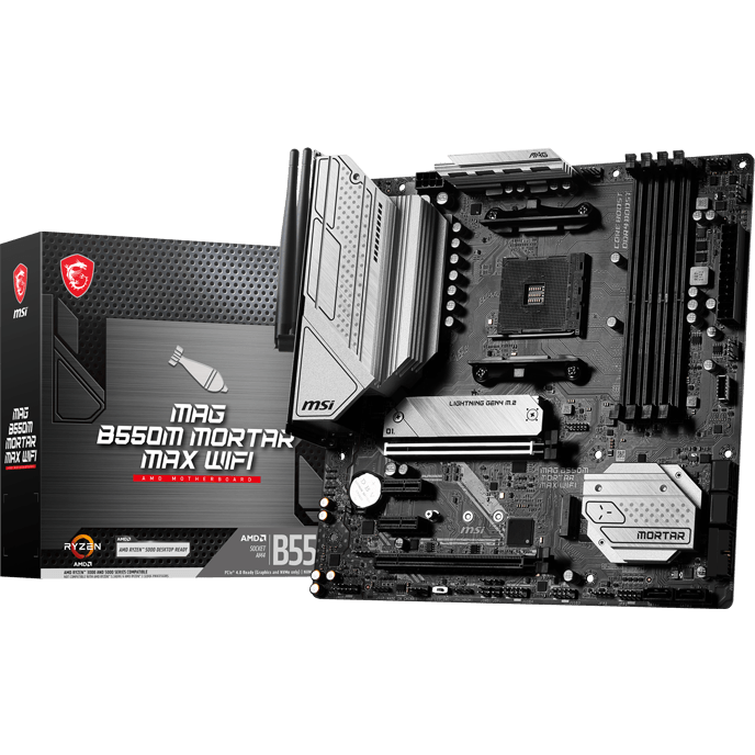 Pamatplate MSI MAG B550M MORTAR MAX WIFI - foto 5