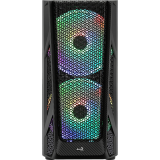 Datoru korpuss AeroCool AirHawk Duo Black (4710562752434)