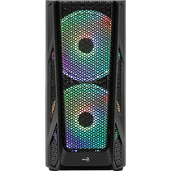 Datoru korpuss AeroCool AirHawk Duo Black - 4710562752434 - foto 5