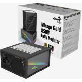Barošanas bloks 850W AeroCool Mirage Gold 850W Fully Modular (EN72604)